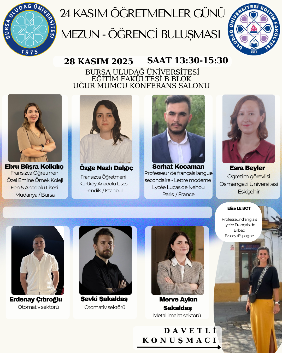 Öğretmenler Günü Mezun-Öğrenci Buluşması Etkinlik Posteri! ?? 